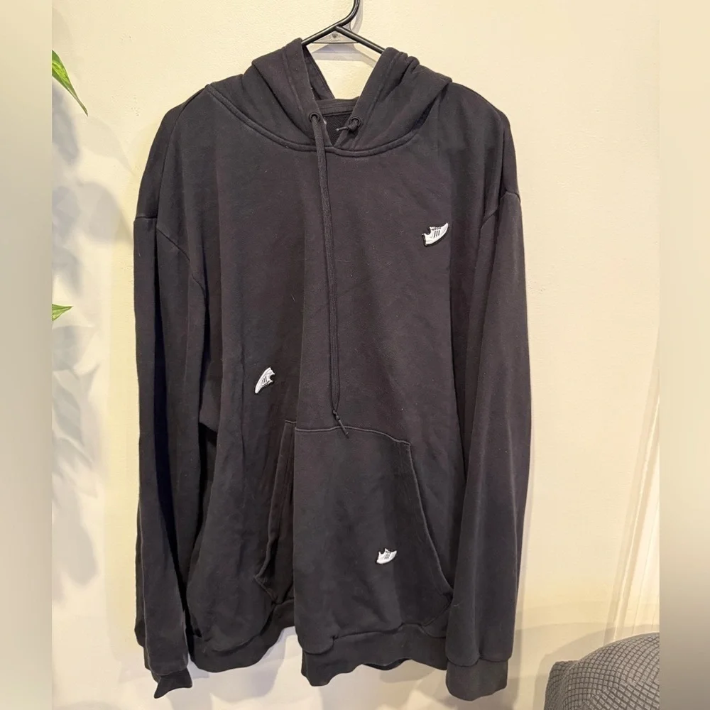Adidas Sneaker Hoodie in Black Size 2XL